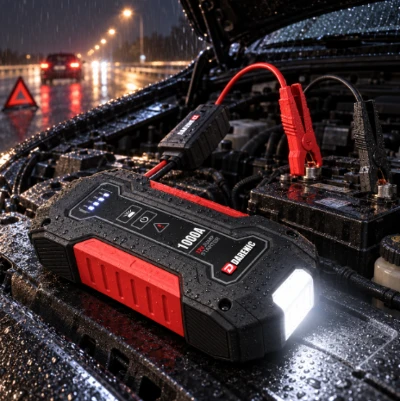 Endurhlaðanlegur Jump Starter